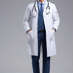 blouse médicale pour homme bhm1