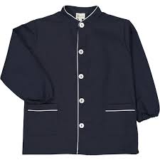 blouse scolaire enfant – bleu marine